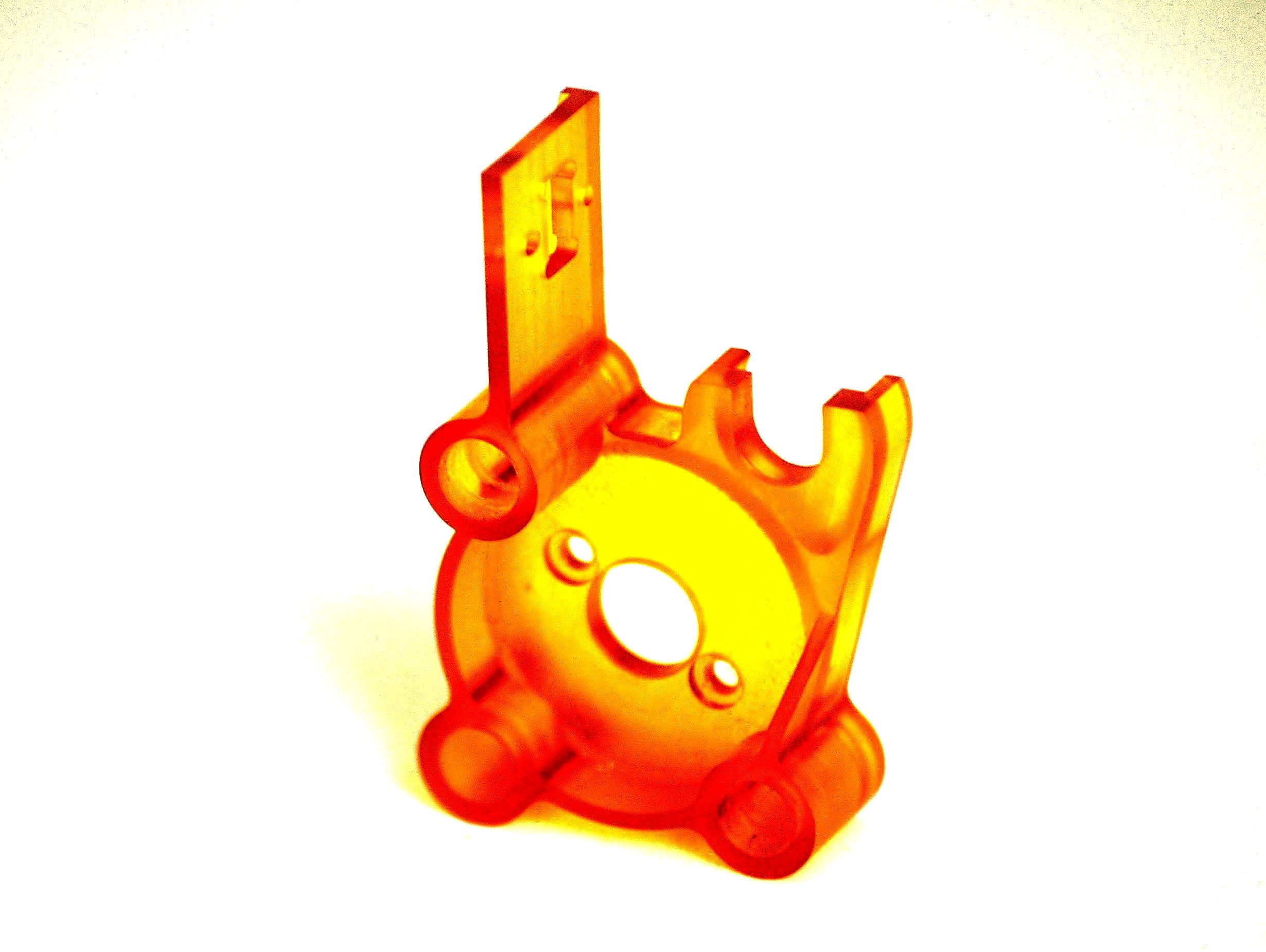Ultem 5 Axis Machined Optic Part