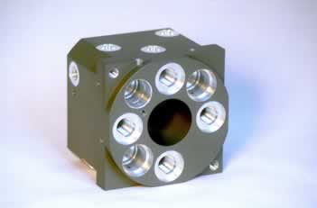 Large Aluminum Hydraulic Valve | Timber Industry | Machined from Aluminum and Anodized