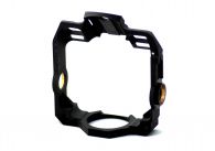 5 axis milled and anodized aluminum part used in the Optics Industry.