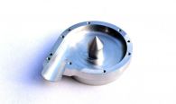 5-Axis Milled Titanium used as Bottom of Housing for a Medical Part