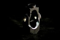 5th Axis milled aluminum part used in the Optic Industry.
