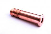 Lathed Copper Semi-Conductor Part. 