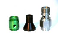 Stainless Steel, Aluminum Lathed Optics Parts