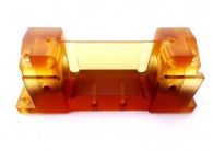 5 axis milled ultem plastic part, used in the optics industries.