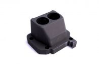 5-Axis Milled and Anodized Aluminum Part used for an Electronic Housing. 